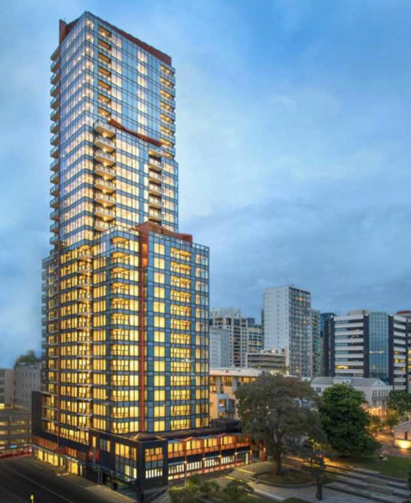 Top Floor Harbour View And Skytower View Apartment In Cbd Auckland Bagian luar foto